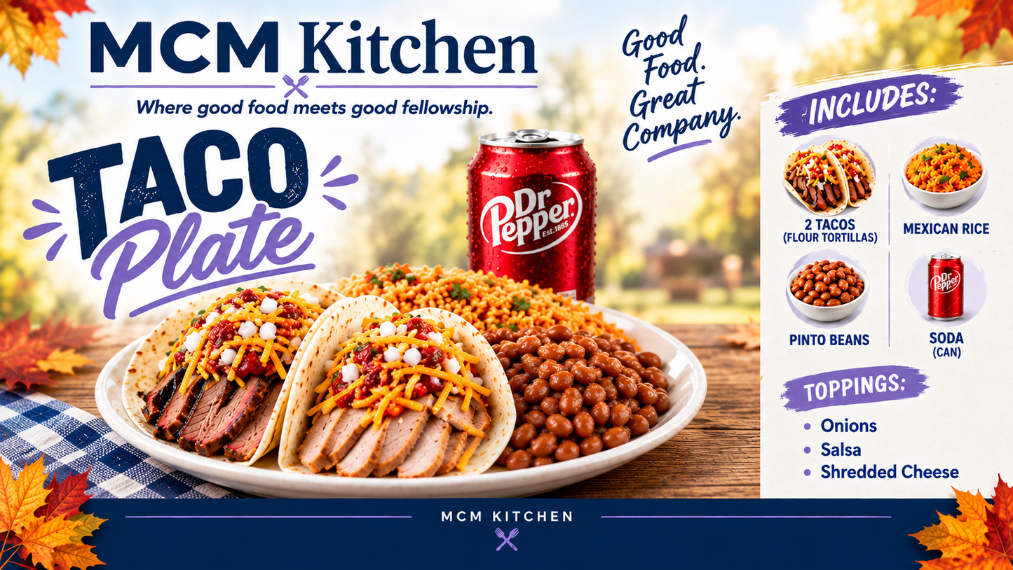 BBQ Taco Meal
