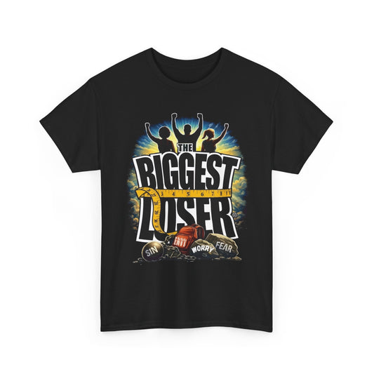 The Biggest Loser Graphic Tee — Motivational Fitness Shirt