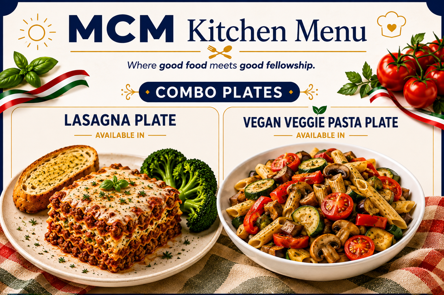 Lasagna Meal