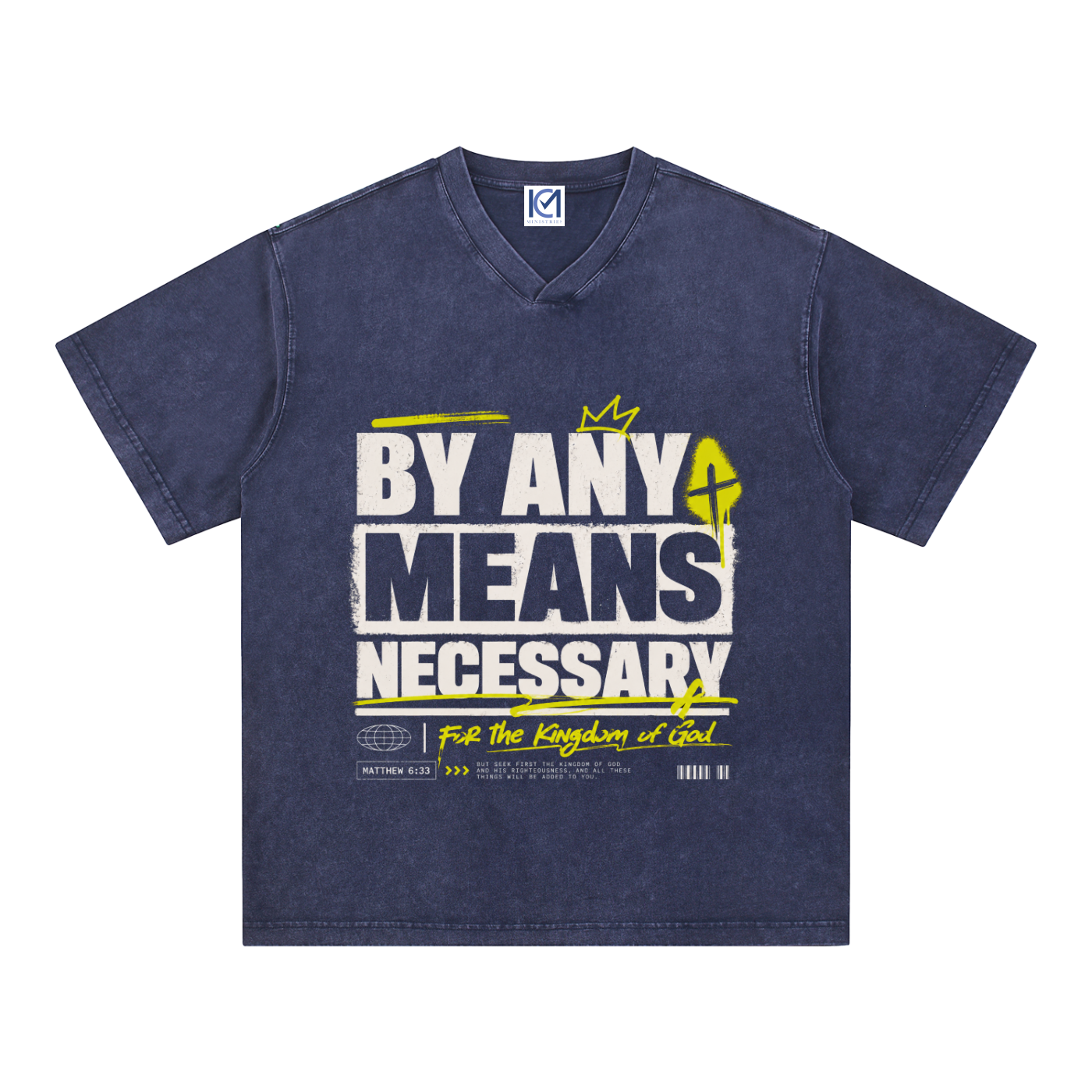 By Any Means Necessary V-Neck